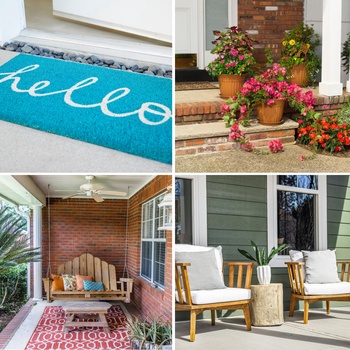 Give your porch a quick refresh with a few simple... - Dianna Chen