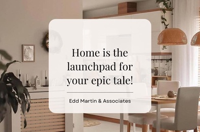 Home is the launchpad for your epic tale! Happy Sunday!