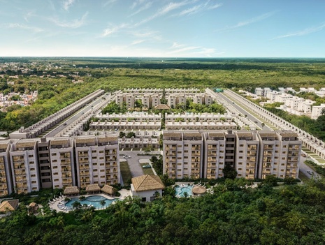 2 Bedroom Penthouse with Rooftop, Jacuzzi and Storage for Sale in Puerto Morelos